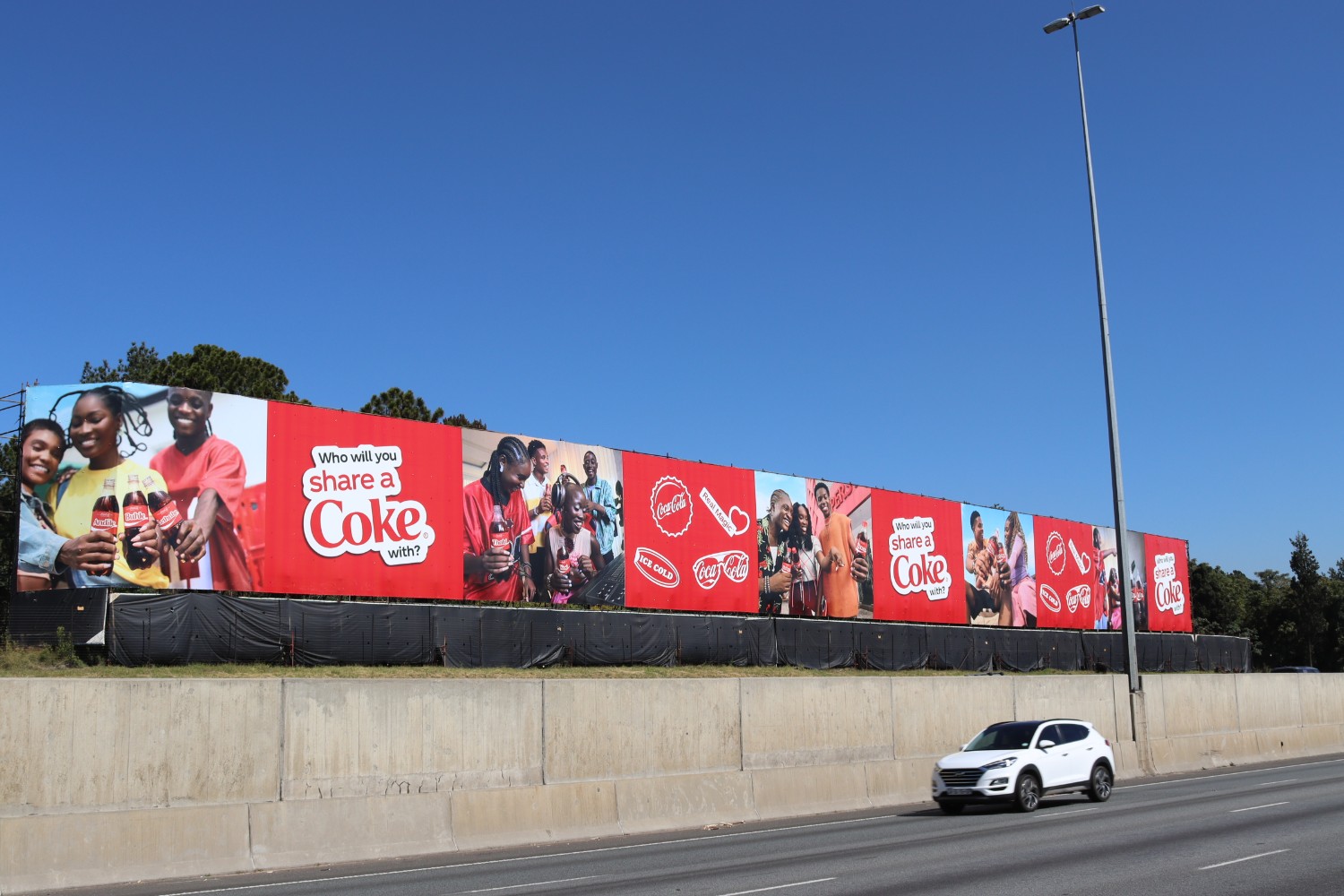 Coca-Cola billboard campaign by Lovelight Media